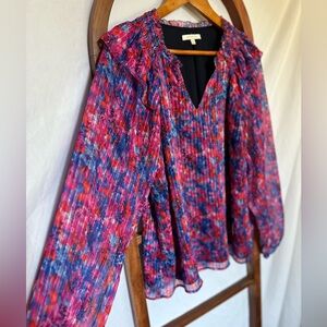 Skies are Blue multi-colored women's top